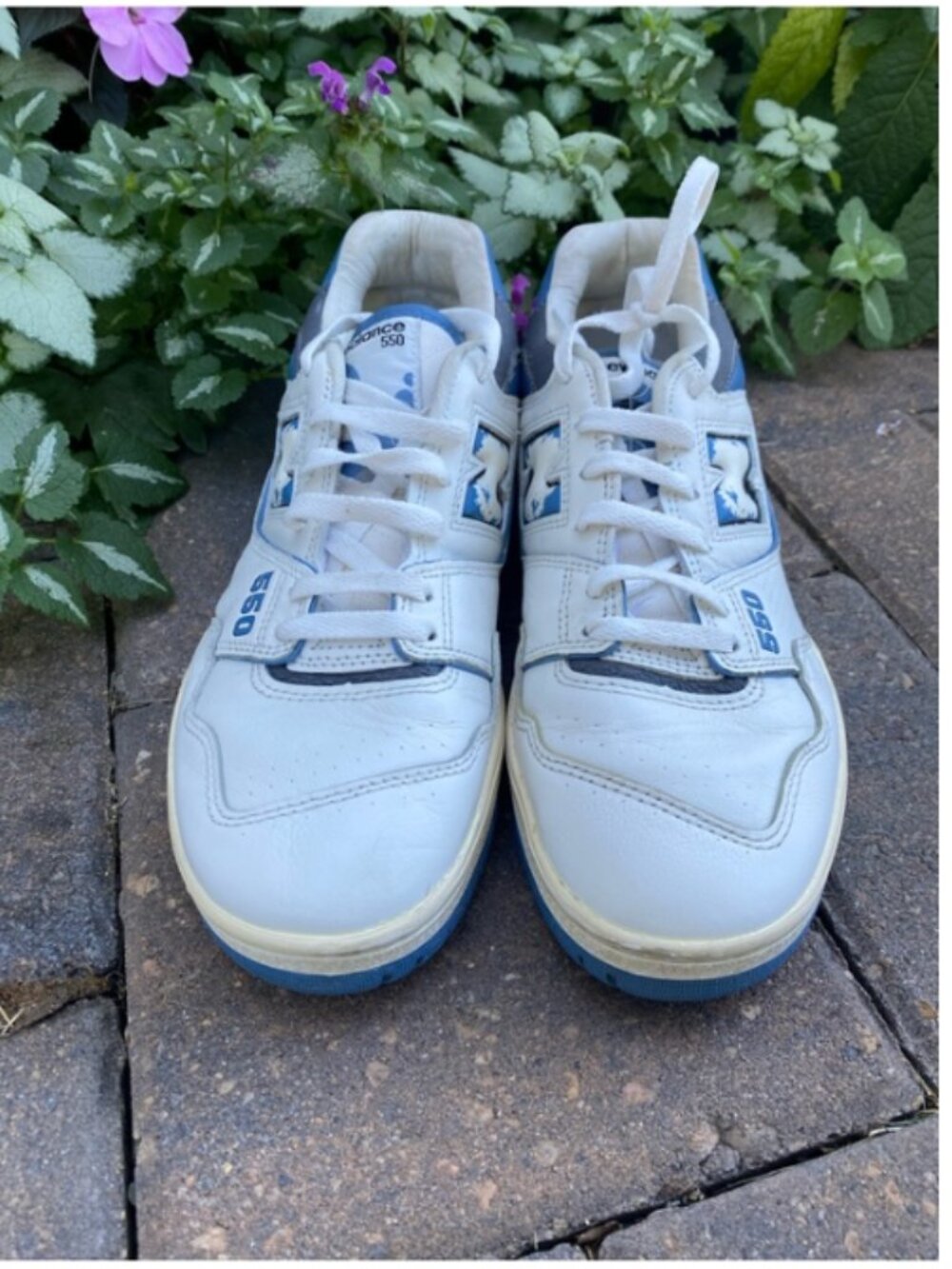 New Balance 550 Heron Blue BB550VTE Vintage Pack Sneakers 10 Fall Sale
